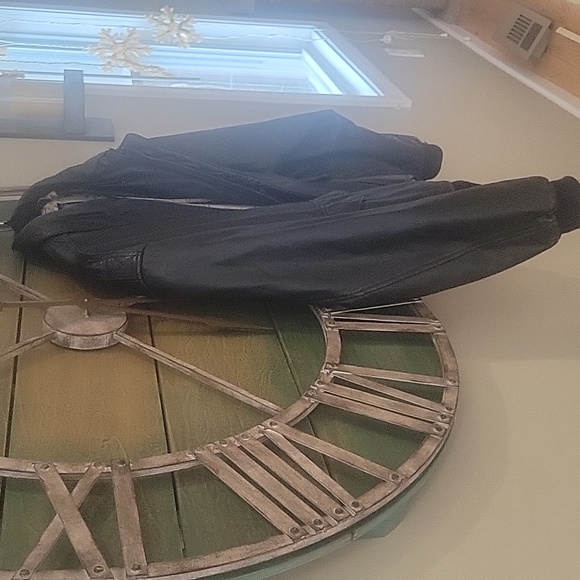 Vintage Durkee's Express Flight Leather Bomber Jacket - Picture 6 of 14